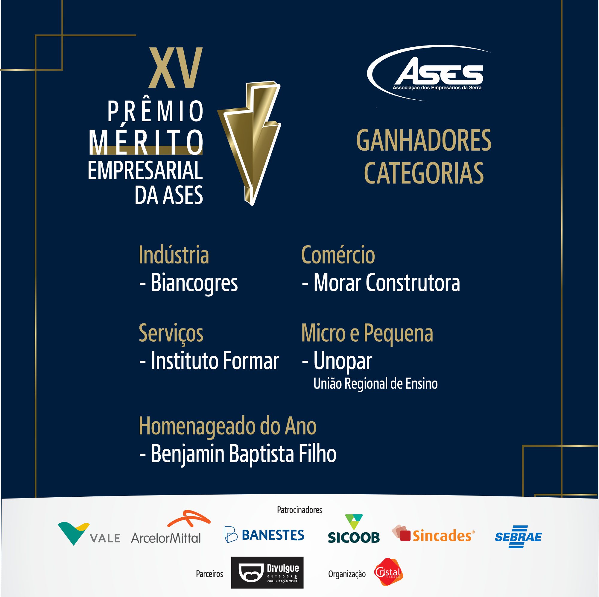 Leia mais sobre o artigo Empresas que receberão Prêmio Mérito Empresarial são escolhidas
